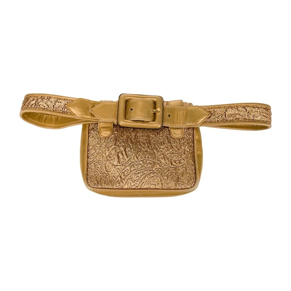 CHANEL Vintage Brocade Belt Bag - Picture 3 of 5